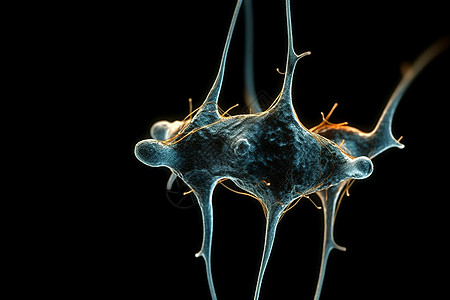 人脑的神经元图片