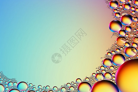 彩色的气泡图片