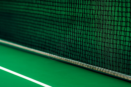 鲜艳的网球网图片