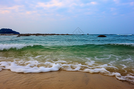 美丽的海滩图片