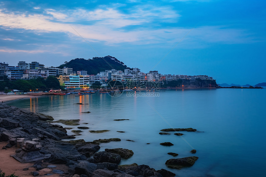 夜晚的美景图片