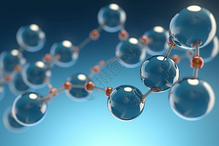 氢分子结构概念图图片