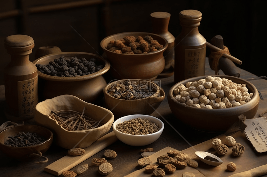 中医草药治疗图片素材-正版创意图片600215997-摄图网