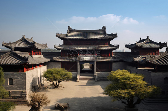 中国文化古城图片