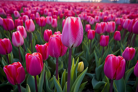 郁金香花海图片