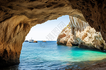 意大利冒险岛之称的撒丁岛洞穴美景高清图片