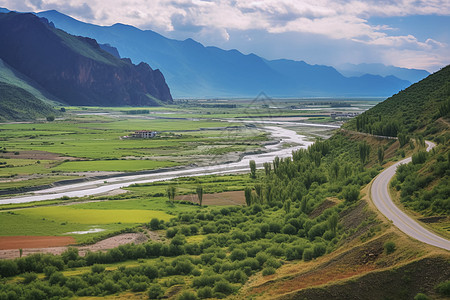 林芝大峡谷图片