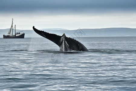 濒危的巨人座头鲸图片