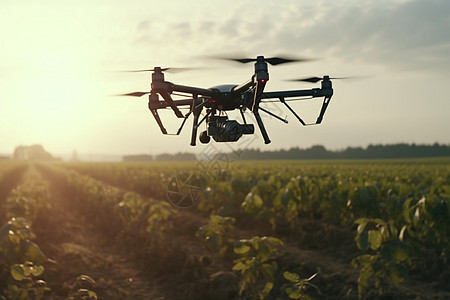 农业无人机图片