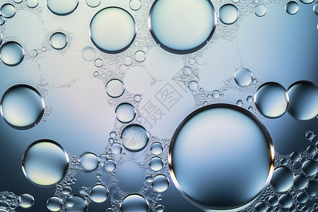 透明气泡纹理背景图片
