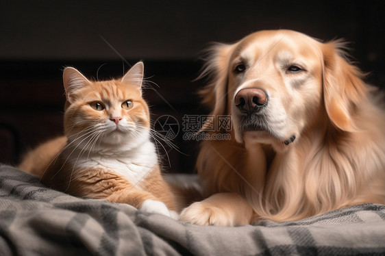 狗和猫咪图片
