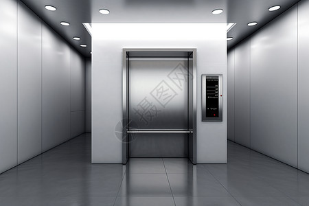 楼层电梯门背景图片