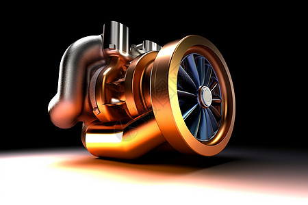 高性能涡轮增压器图片