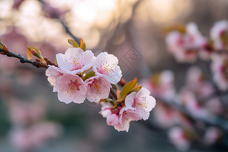 粉红色的花图片