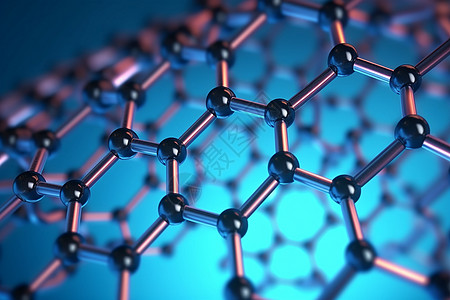 石墨烯分子石墨烯纳米分子结构设计图片