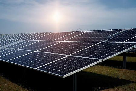 新能源太阳能电池板设备图片