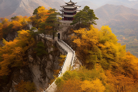 仙堂山仙塘山自然景观背景