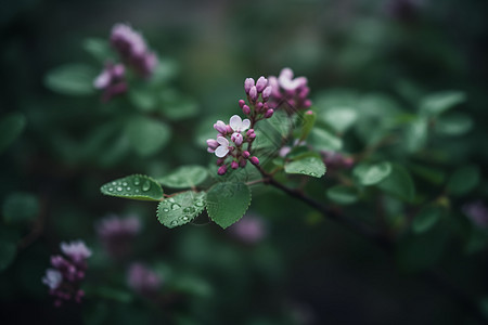 美丽的丁香花图片