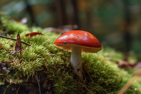 大自然的蘑菇高清图片