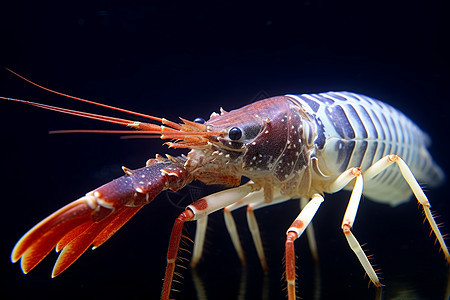 水族馆的龙虾图片