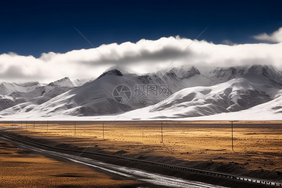 雪山风景图片