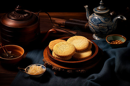中秋节的月饼图片