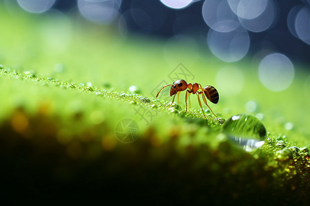 微观蚂蚁特写图片