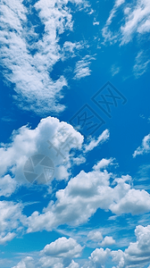 蓝蓝的天空背景