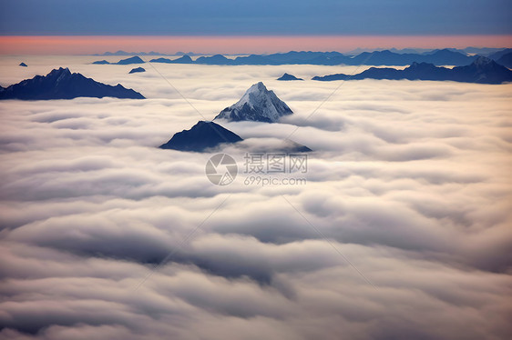 大自然的云雾风景图片