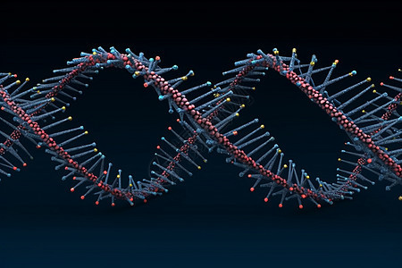 dna螺旋设计背景图片