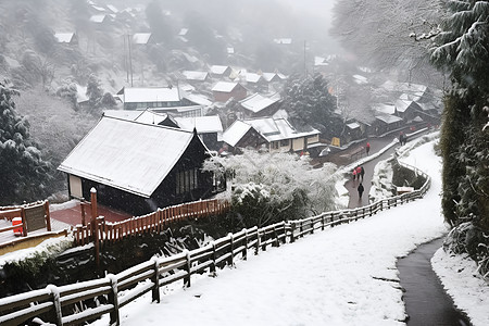 冬季户外雪景图片