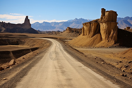 高海拔砂岩沙漠图片