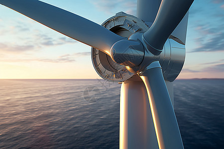 海上风力涡轮机的结构图片