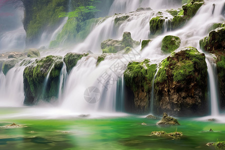 高山流水图片_高山流水素材_高山流水高清图片_摄图网图片下载