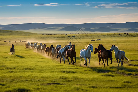 内蒙古草原牧场图片