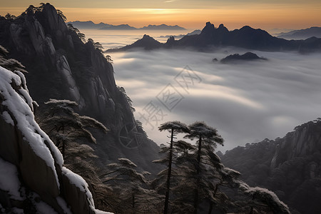 安徽黄山风景图片