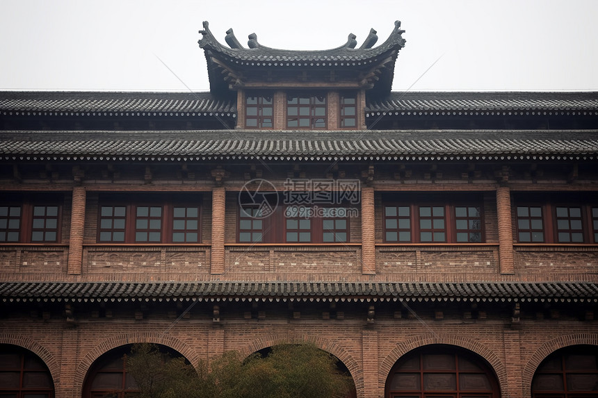 明国风古建筑图片