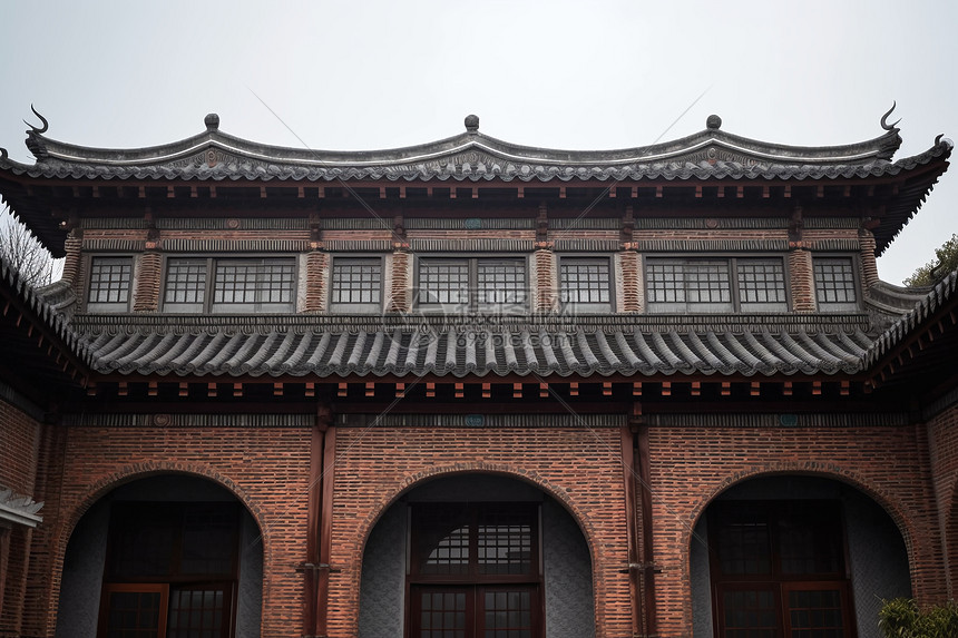 中式大型古建筑图片