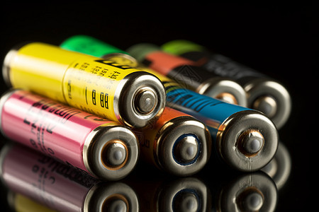 彩色充电电池图片