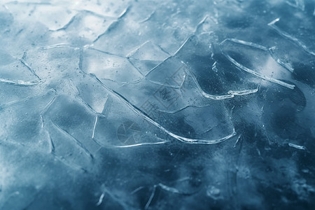 冬季冰面上的列横图片