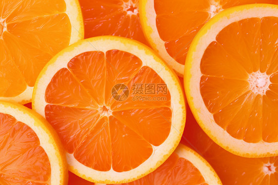 鲜甜多汁的柑橘图片