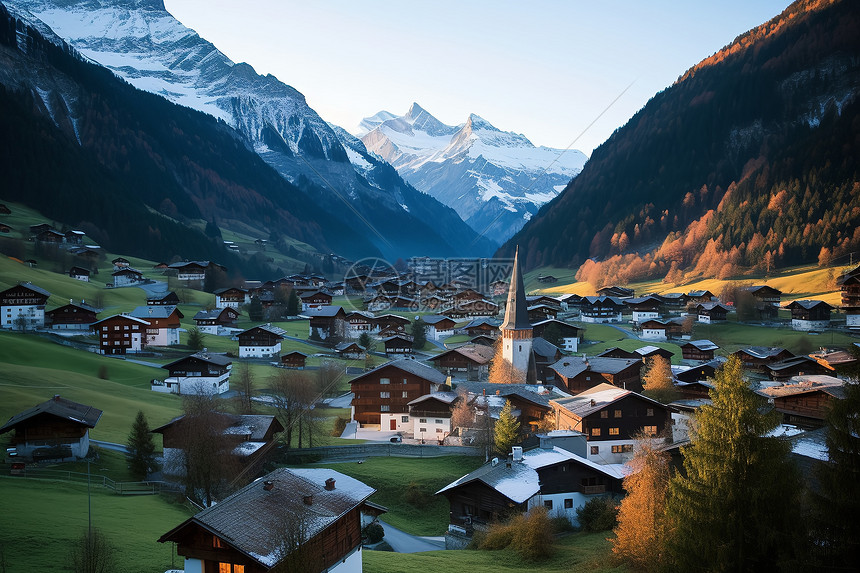 安静的村庄高清图片下载正版图片600229300摄图网