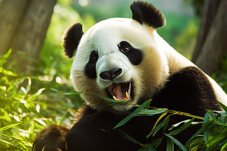 一只大熊猫图片