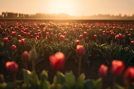 郁金香花卉图片