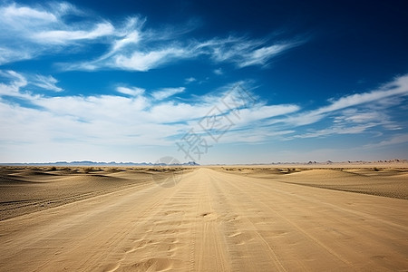 广阔的沙漠图片