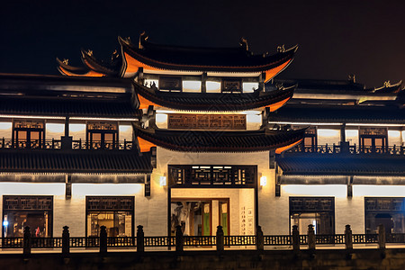 传统的建筑中国商铺高清图片