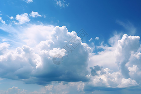 多云的天空图片