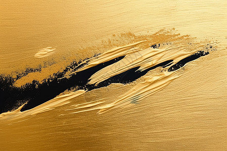 金色的油漆背景图片