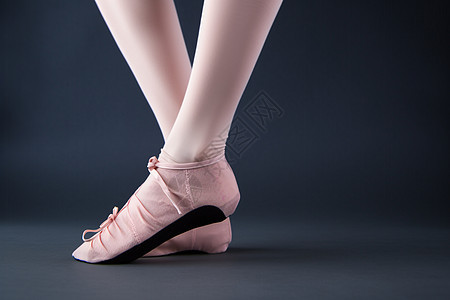 芭蕾舞鞋背景图片