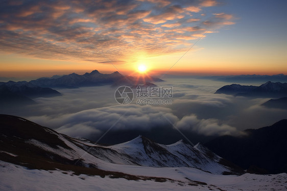 云海自然美景图片